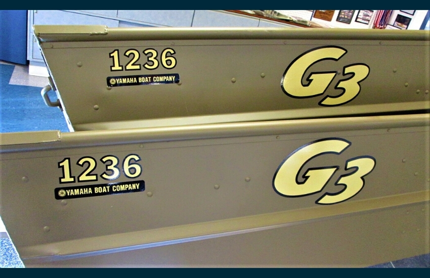 New 2022 G3 1236 Jon Boat with Yamaha F10 Tiller Max Hp for sale at